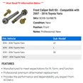 thumbnail image 2 of Front Caliper Bolt Kit - Compatible with 2007 - 2016 Toyota Yaris 2008 2009 2010 2011 2012 2013 2014 2015, 2 of 2