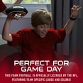 thumbnail image 5 of Franklin Sports NFL Kids Foam Football - 8.5" - San Francisco 49ers, 5 of 7