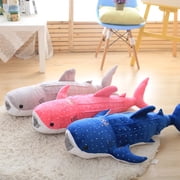 Giant Whale Shark Plush Toy - Ultra Soft Cuddly Stuffed Animal with Vivid Realistic Spots & Detailed Design, Perfect for Kids, Adults as Birthday Gift, Room Decor, Nursery Decoration, Bed Companion (