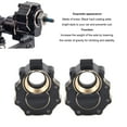 thumbnail image 3 of Steering Knuckle Portal Cover, Rustproof Easy Installation Inner Portal Drive Housing Brass Exquisite  for  RC Car, 3 of 8