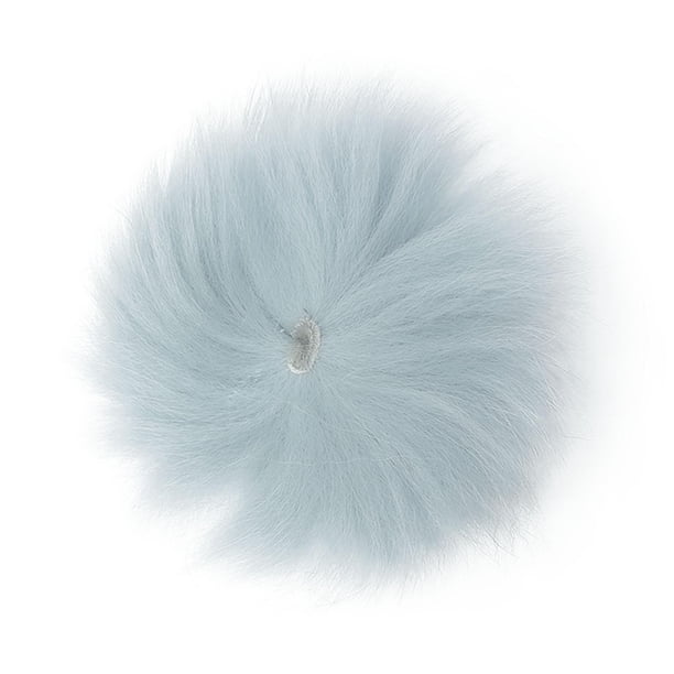 Atado de moscas Atado de moscas de piel Atado de moscas Bucktail Suministros para atado de moscas de piel sintética ligera Azul