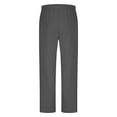 thumbnail image 5 of ibuvkizy Sweatpants for Men Clearance!Men's Casual Pants Men Solid Casual with Pockets Outdoor Elastic Waist Long Pants Trousers Gray,XXL, 5 of 6