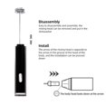 thumbnail image 4 of Milk Frother,And Stand With Removable Steel And Removable Stainless Cream White 3 Adjustable White With Adjustable Cream Maker Coffee Head Steel Coffee 3 Stainless Head White Removable Adjustable, 4 of 7