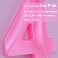 thumbnail image 4 of VITAM AMO Hot Pink 3D Number 6 Birthday Candle, 4 of 11