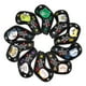 thumbnail image 2 of 10Pack PU Golf Club Iron Cover Protector Headcover 4 5 6 7 8 9 PASX Negro Sunnimix Cubierta de cabeza de hierro de golf, 2 of 8