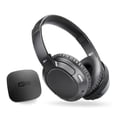thumbnail image 1 of MEE audio Connect T1CMA Bluetooth Over-Ear Wireless Headphones Headset for TV with no Audio Delay; includes Transmitter (Optical/AUX/RCA) and CinemaEAR Audio Enhancement for Seniors & Hard of Hearing, 1 of 5