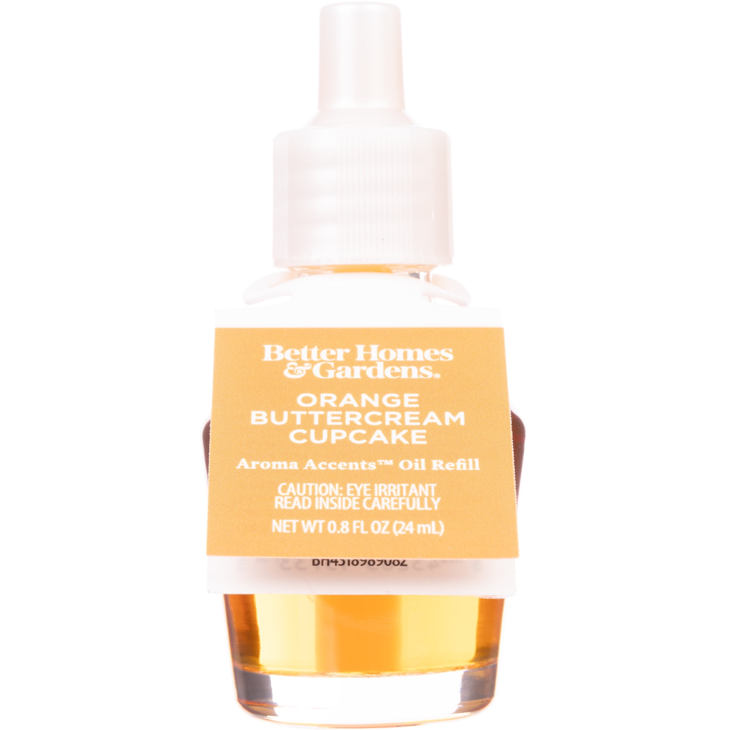 (2 pack) Better Homes and Gardens Aroma Accent Fragrance Oil Refill, Orange Buttercream & Cupcake