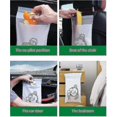 thumbnail image 4 of 60 Pcs Car Trash Bag, Self Adhesive Trash Bag Disposable Car Trash Bags, 4 of 4