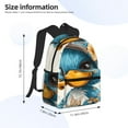 thumbnail image 2 of Easygdp Cute Sunflower Blue Duck Mochila Casual para Portátil, Mochila para Escuela, Viajes, Negocios, 2 of 6