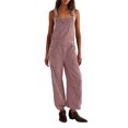 thumbnail image 2 of Sunnin Solid Color Loose Fit Lounge Jumpsuit Casual Everyday Wear, 2 of 6
