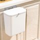 thumbnail image 1 of Cubo de Basura de Cocina, Puerta de Armario para el Hogar, Cubierta Deslizante Colgante, Cubo de Almacenamiento, Cubo de Basura, Cubo de Basura Montado en la Pared, Blanco, 1 of 10