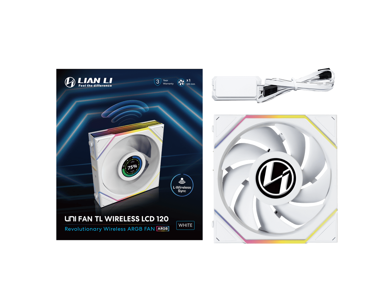 Lianli UniFan TL120　ホワイト 2a1cc85e-b81b-4234-85b2-