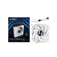 thumbnail image 2 of Lian Li 12TLLCD1W1W Wireless 120mm ARGB Case Fan LCD Single White, 2 of 8
