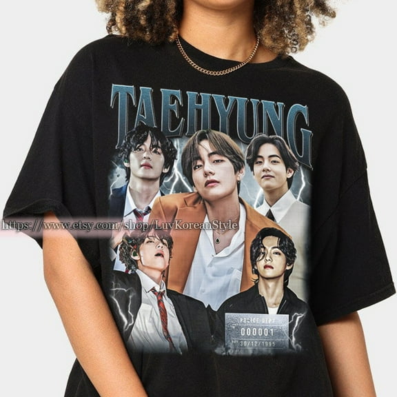 Limited Taehyung Korean Pop Tshirt Vintage Unisex Shirt