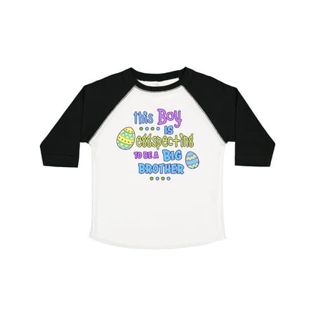 

Inktastic This Boy is Eggspecting to Be a Brother Gift Toddler Boy Girl T-Shirt