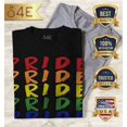 thumbnail image 2 of S4E Men's Pride Gay LGBTQ Rainbow T-Shirt XX-Large Black, 2 of 4