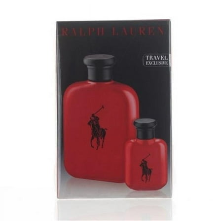 Ralph Lauren GSMPOLORED2PC4.2MINI Mens Polo Red Eau De Toilette Spray Gift Set - 2 Piece
