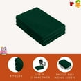 thumbnail image 3 of FabricLA Acrylic Felt Fabric Sheets for Crafts | Precut 9" X 12" Inch (20 cm X 30 cm) Felt Squares | Felt Fabric Sheets for DIY Crafts, Hobby, Costume, and Decoration | Hunter Green, 8 Pieces, 3 of 10
