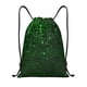 thumbnail image 1 of Fotbe Green Sparkling Bolsa Mochila con Cordón Estampada, Bolsa de Gimnasio Deportiva, Bolsa Cinch, Bolsa con Cordón para Hombres y Mujeres-Medium, 1 of 6