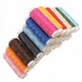 thumbnail image 2 of 24 Colors 218 Yards Each Cotton Sewing Thread Spools For Hand Machine Arts, Crafts & Sewing Clothing Crafting, 2 of 8