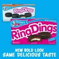 thumbnail image 2 of Drake's Ring Dings, 5 Boxes of Chocolate Coated Frosted Creme Filled Snack Cakes, 2 of 8