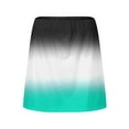 thumbnail image 5 of FASHOFT Tennis Skirts For Women Printed Double Layer Skort With Pockets Elastic Waist For Yoga Running And Casual Sports Wear Womens Athletic Skirt Mint Green, 5 of 6