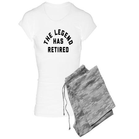 

CafePress - The Legend Has Retired - Women s Light Pajamas