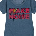 thumbnail image 3 of MTV Logo - Make Noise - Toddler And Youth Girls Fleece Dress, 3 of 5