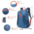 thumbnail image 2 of Mochila ligera y plegable Sinotron para senderismo Azul, 2 of 5