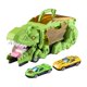thumbnail image 4 of Dino Transporte Coche Dinosaurio Tragar Vehículo Tragar Transporte Jugar Vehículo Juguete para Edades 3 4 5 años Niño Niños Preescolar , Verde con 2 Verde con 2 autos., 4 of 8
