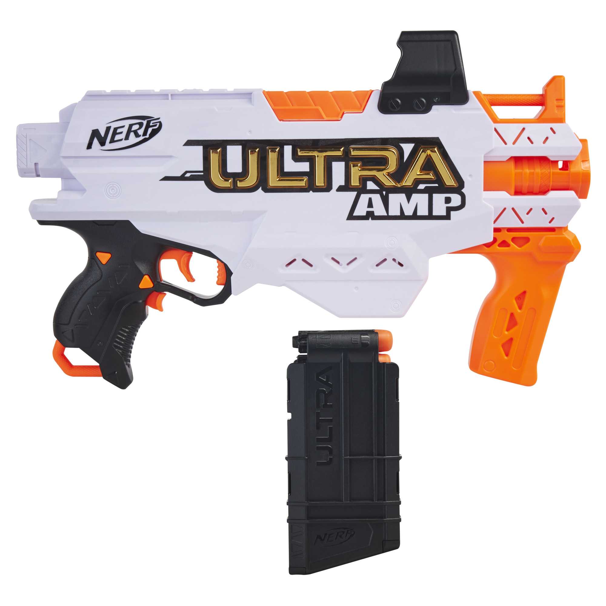 Nerf Ultra Amp Motorized Blaster, 6-Dart Clip, 6 Darts, Compatible Only with Nerf Ultra Darts - image 4 of 10