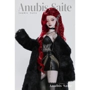 Anubis F 1/4 BJD Doll Full Set with Bariy Body Black Siscon Aesthetic Exquisite Collectible Art Doll for Enthusiasts