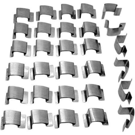 

YW Greenhouse Glass Clips Stainless Steel Glass G Type Clamps Accessories Stainless Steel-0810
