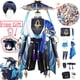 thumbnail image 2 of Juego de Cosplay de Wanderer Scaramouche, disfraz de Cosplay, sombrero de baladista, uniforme Kunikuzushi, ropa de fiesta de carnaval de Halloween, Anime, 2 of 5