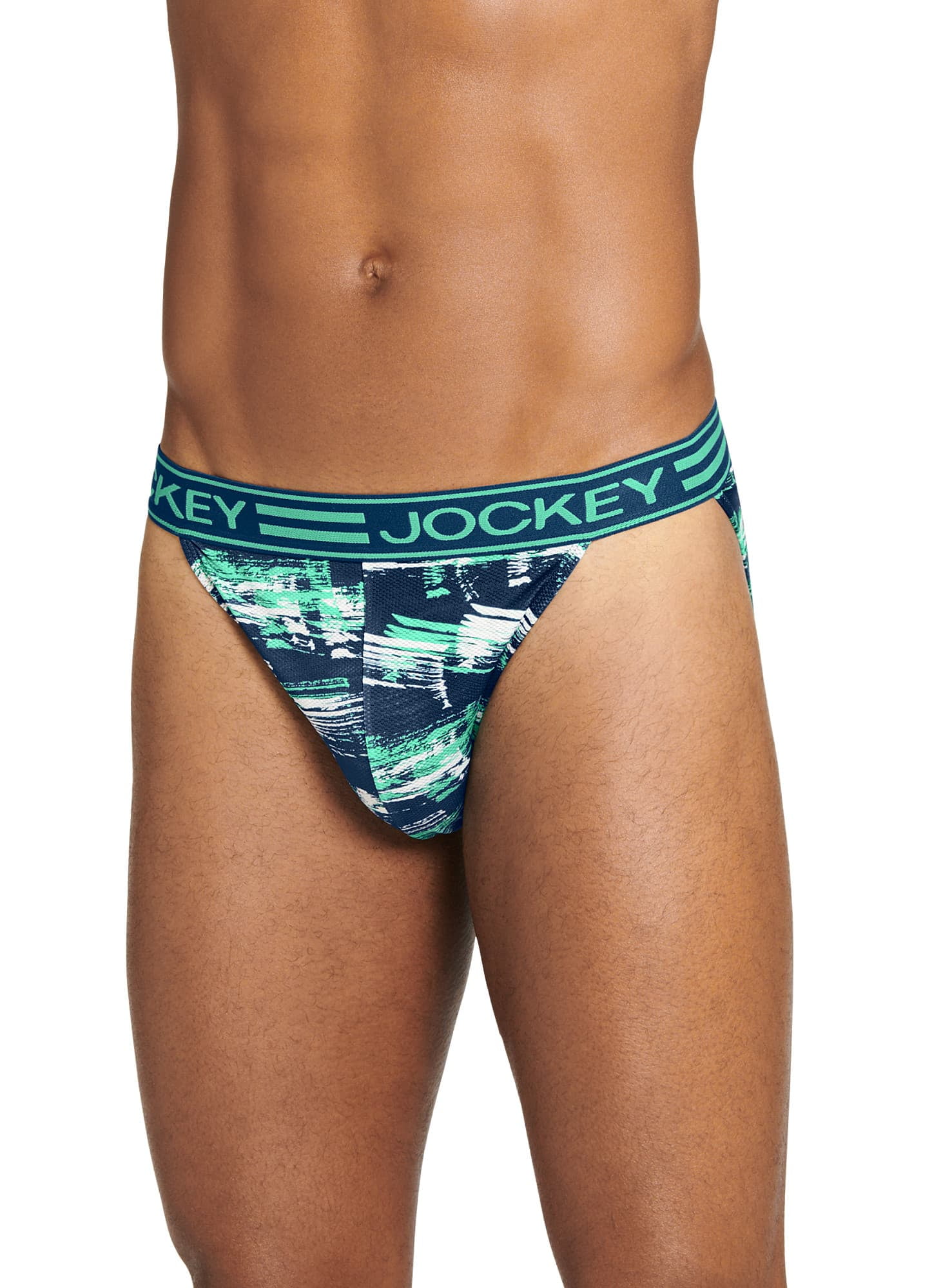 Jockey Mens Active Mesh String Bikini Underwear String Bikinis nylon
