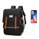thumbnail image 1 of Retro Laptop Backpack College Bag Men 15.6 Inch (Black), 1 of 5