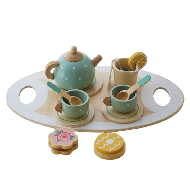 15x Tea Party Mini Kitchen Early Educational Montessori Kitchen