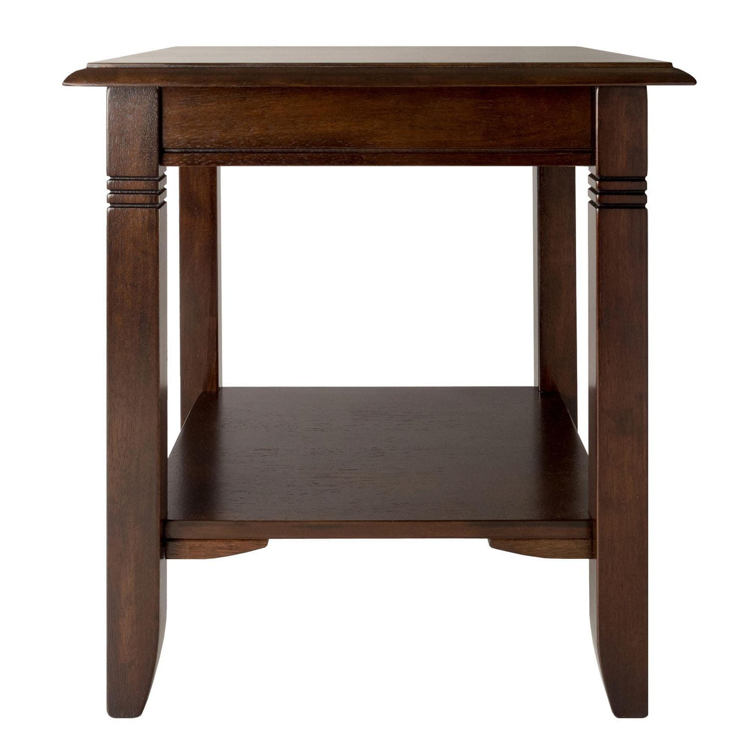 Nolan End Table in Cappuccino Finish