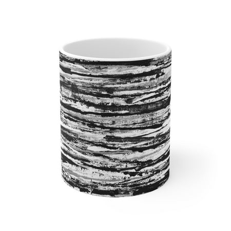 

Black Tiger Ceramic Mug 11oz