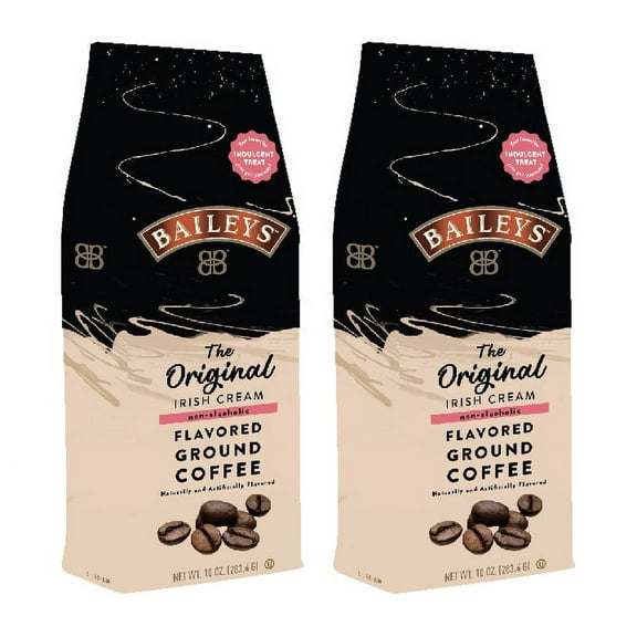 Bailey's, The Original Irish Cream, Flavored Ground Coffee, 2 bags (10 oz each)