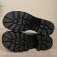 thumbnail image 5 of Bkhluea Women Cross Strap Bow Mary Jane Platform Shoes Comfortable Footwear For Office Casual Outdoor Daily Activities, 5 of 7