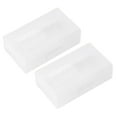 thumbnail image 1 of Battery Holder,2PCS 2*20700/21700 Battery Box Battery Box Container Battery Organizer Storage Case Cutting-Edge Features, 1 of 14