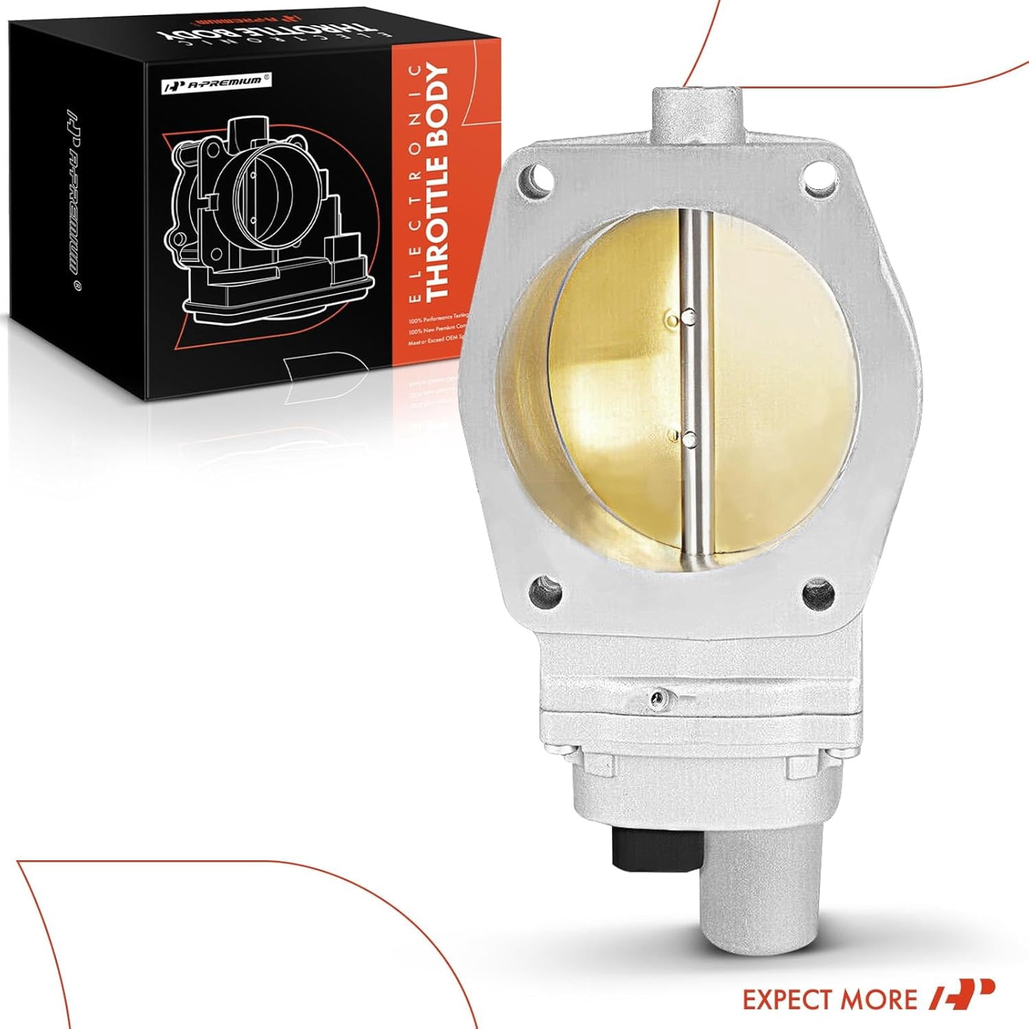 A-Premium Throttle Body Compatible with Chevrolet Camaro 2010-2015 Caprice Corvette SS Pontiac G8 Petrol with TPS Sensor