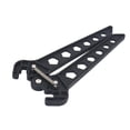 thumbnail image 2 of Black Archery Bow Kick Stand Holder Legs For 3D Shoot Range Target Hunting Compound Bow Support Shelf Kickstand, 2 of 6