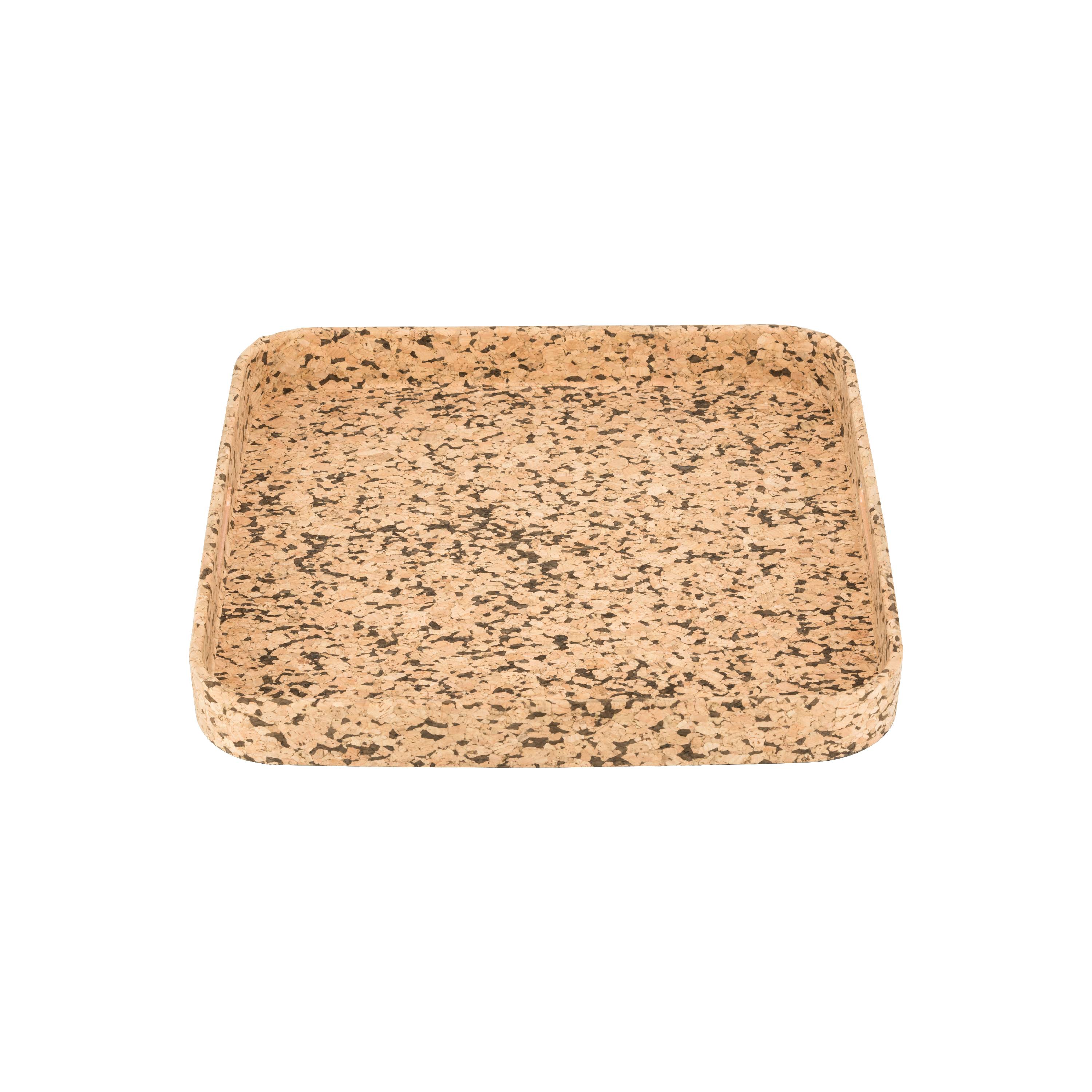Square Cork Serving Tray