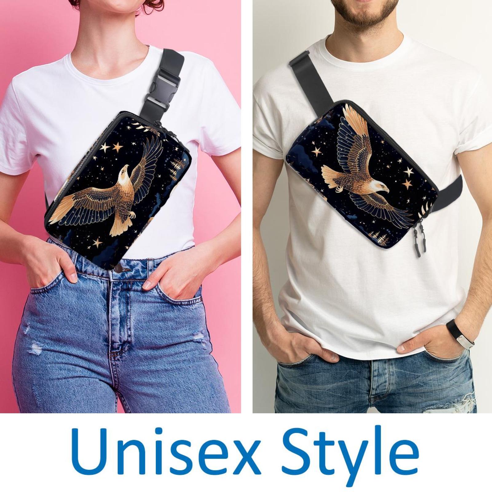 Bird Lightweight Adjustable Fanny Bag Running Belt Waist Pack with Extension Strap Unisex