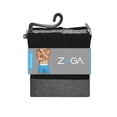 thumbnail image 2 of Bóxer Zaga para Hombre, Largo Double Brush Negro 3 Piezas Talla G Negro Talla G, 2 of 4