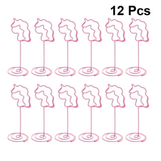 50 pcs Metal Wire Long Tailed Clips Photo Clip Holder Alligator Clips for  Crafts DIY Card Photo Memo Clip Holder Decoration Accessories