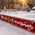 thumbnail image 3 of Cheapark 98.42x19.68 Inch Outdoor Christmas Banner - Front Porch & Yard Trim for Holiday Decor, Festive Sign for Xmas Celebrations & Home Exterior, 3 of 6