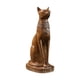thumbnail image 3 of Figura decorativa de gato egipcio coleccionable para estantería, mesa de centro y hogar. M, 3 of 7